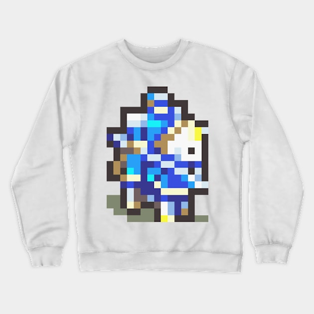 Paladin Sprite Crewneck Sweatshirt by SpriteGuy95